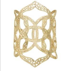 Kendra Scott Roni Cuff Bracelet In Gold